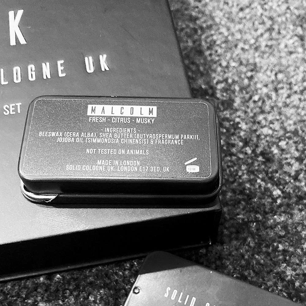 英國 Solid Cologne UK - 麥爾坎 固態古龍水香膏（Malcolm）