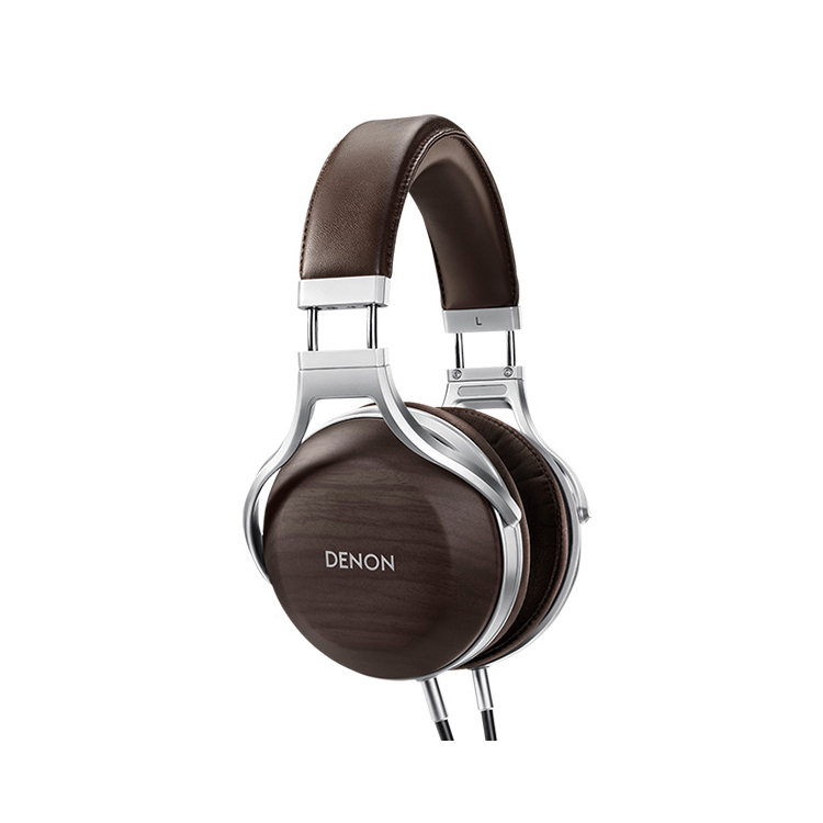 DENON AH-D5200 天然斑馬木外殼封閉式耳機