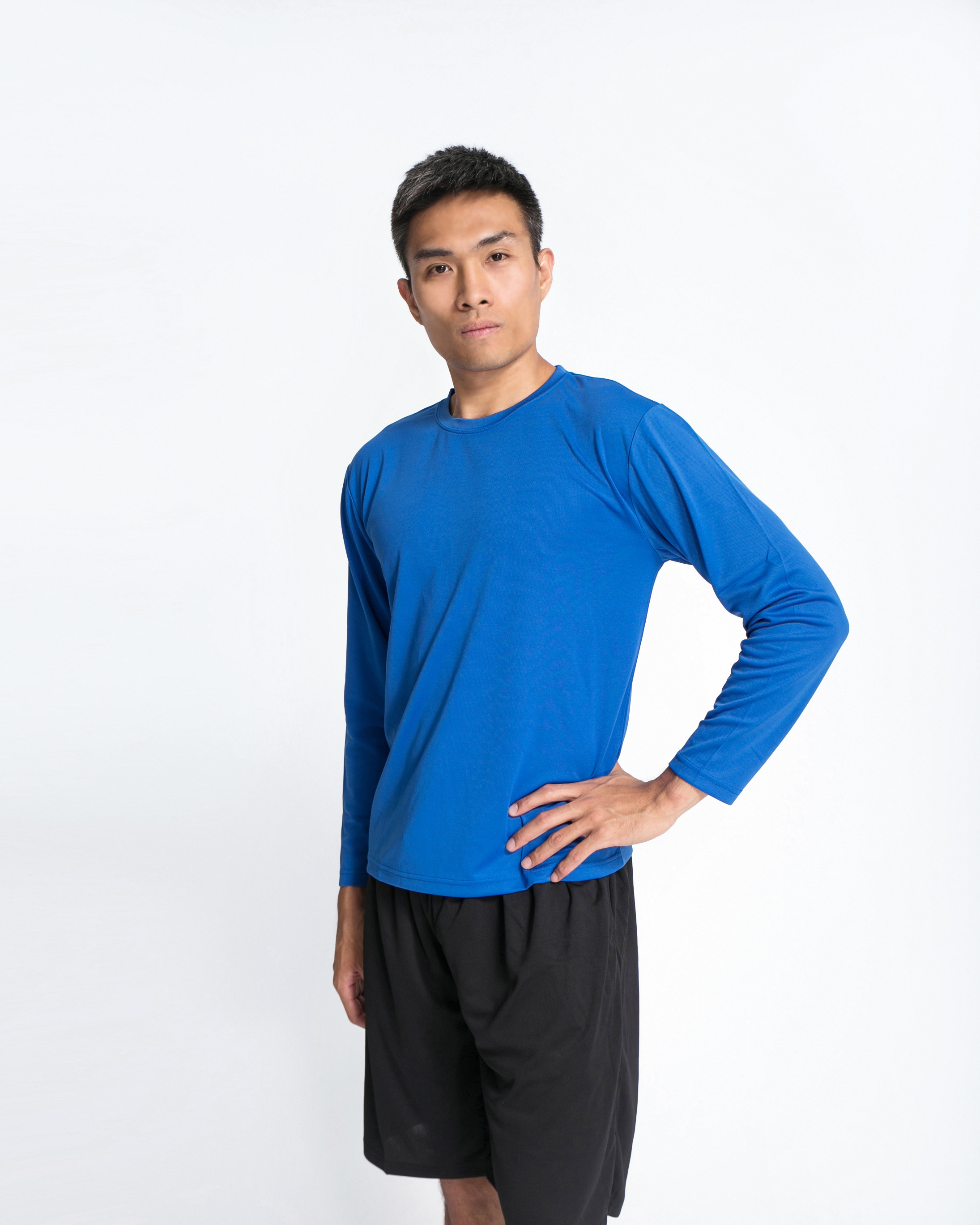 素面排汗長T (共5色)