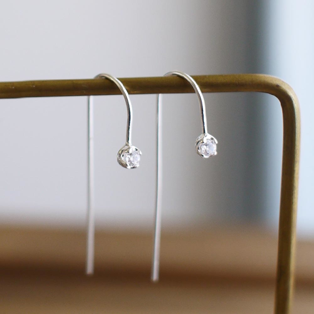 螢火蟲純銀耳環/DE722S