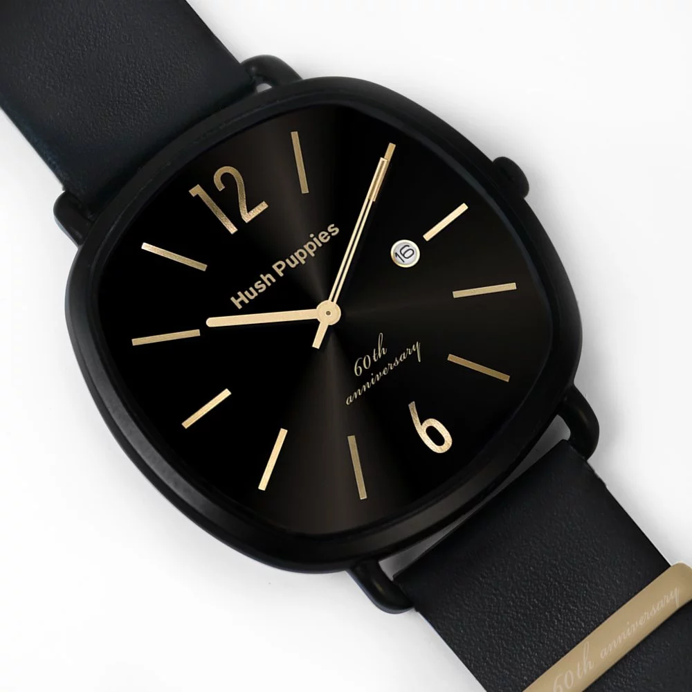 萬年鐘錶 - Hush Puppies   六十週年紀念款 男錶   HP.3875.2502  錶徑 43MM