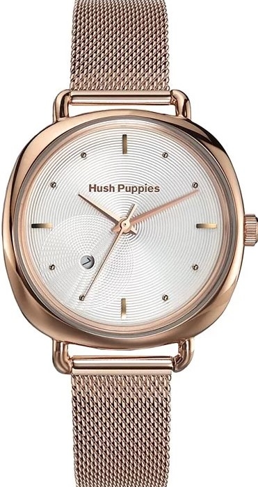 萬年鐘錶 - Hush Puppies  織紋米蘭帶女錶   HP.3873.9505 錶徑 30MM