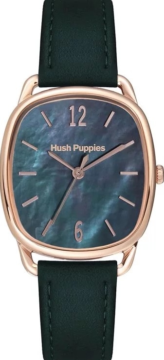 萬年鐘錶 - Hush Puppies  珍珠母貝皮革女錶   HP.3879l.2511   錶徑 28MM