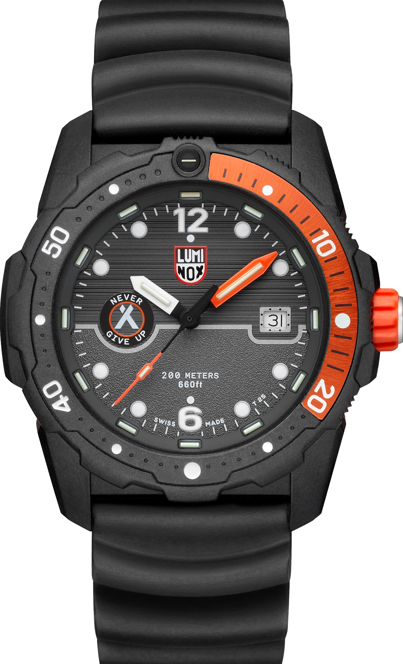萬年鐘錶 - LUMINOX 雷明時  貝爾吉羅斯系列 海洋男錶   XB.3729  錶徑42MM