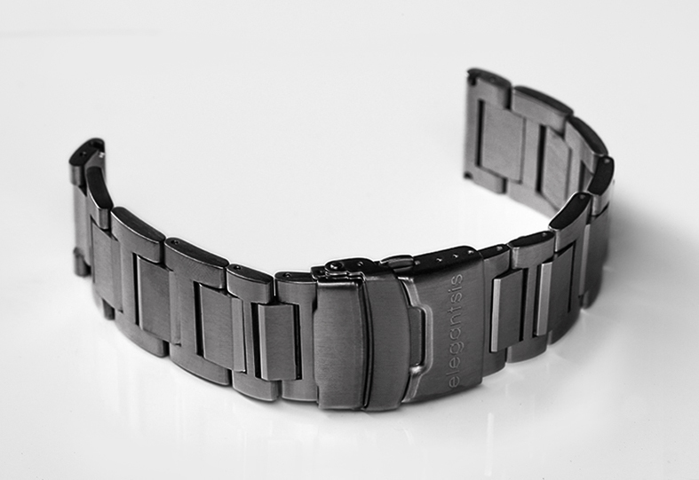 萬年鐘錶 - elegantsis 愛樂時  原廠時尚不鏽鋼錶帶  JT系列鋼錶帶   錶帶寬  24MM