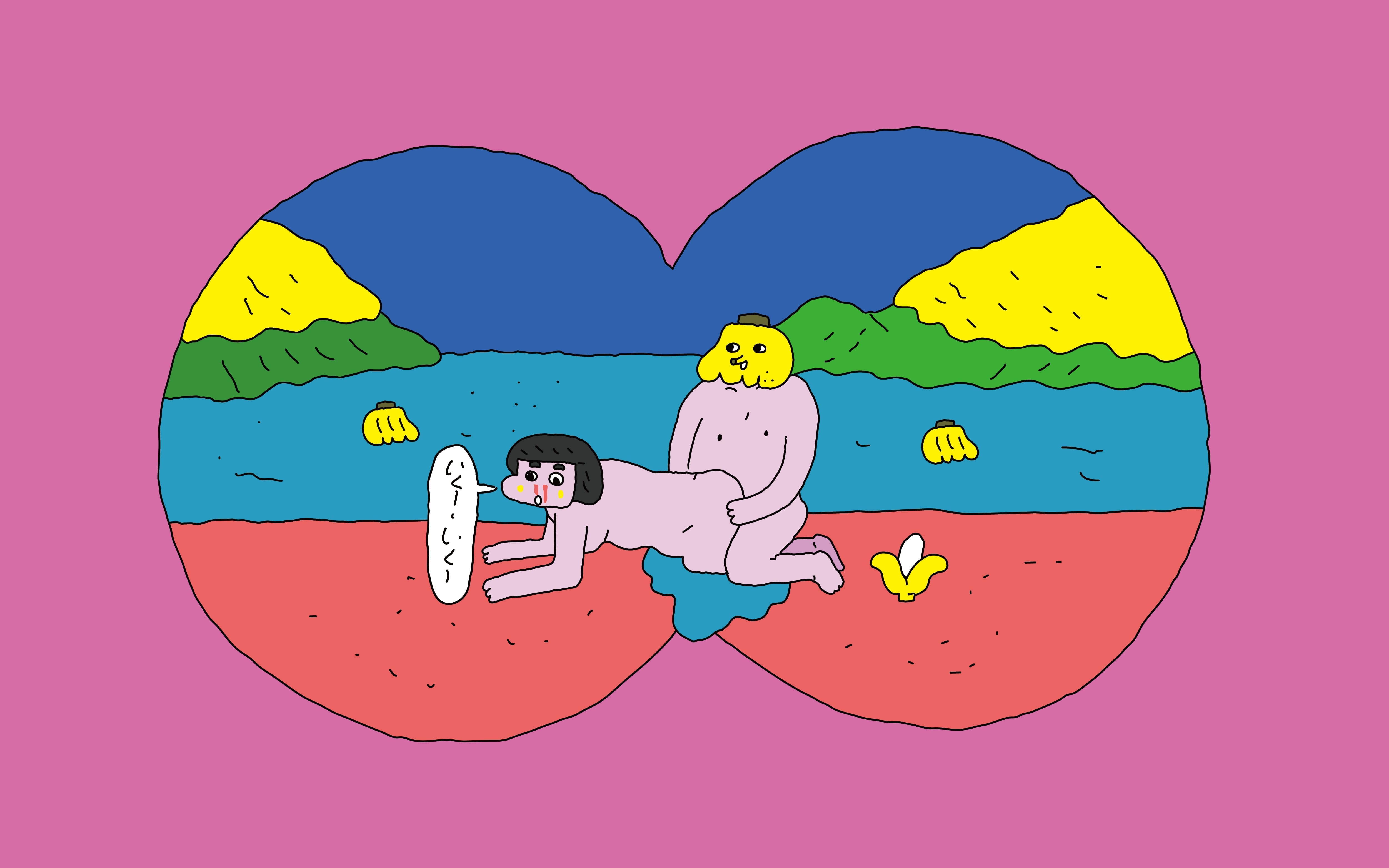 魂牽夢淫的蕉男友，做夢也會夢到！