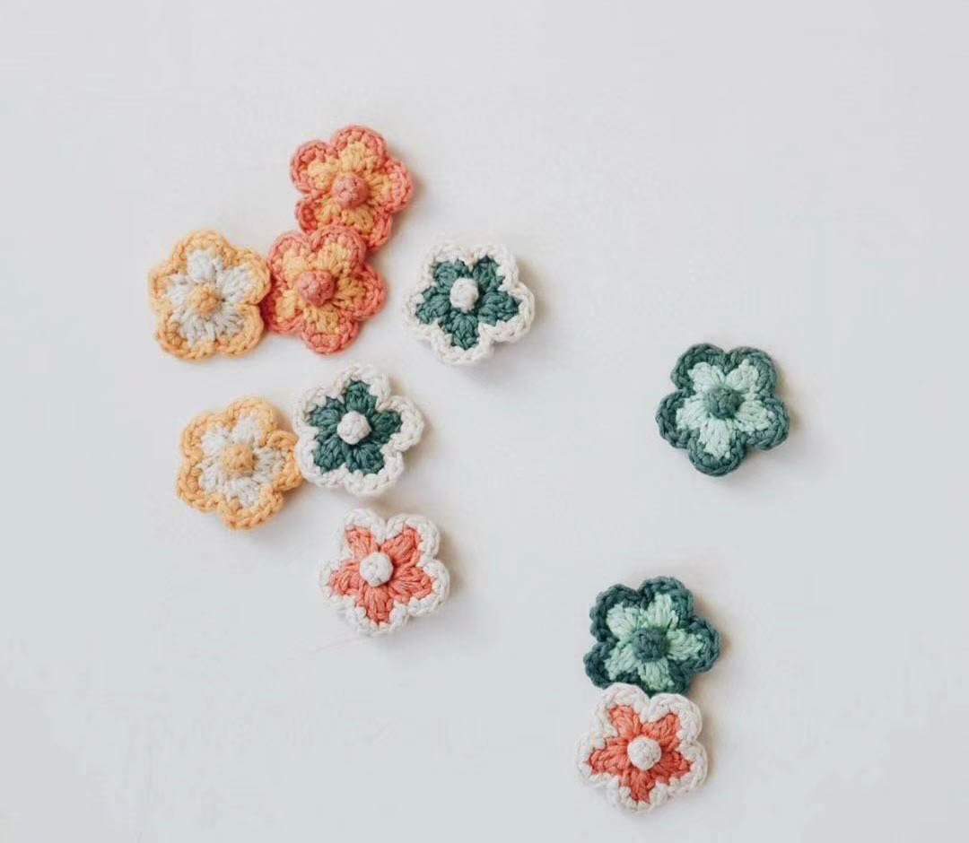 純手工花朵髮夾