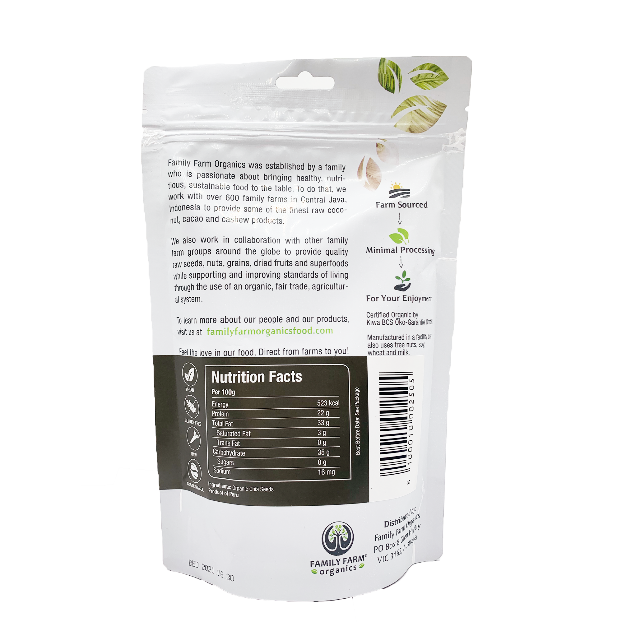 Family farm 有機奇異籽 (454g) (81307)