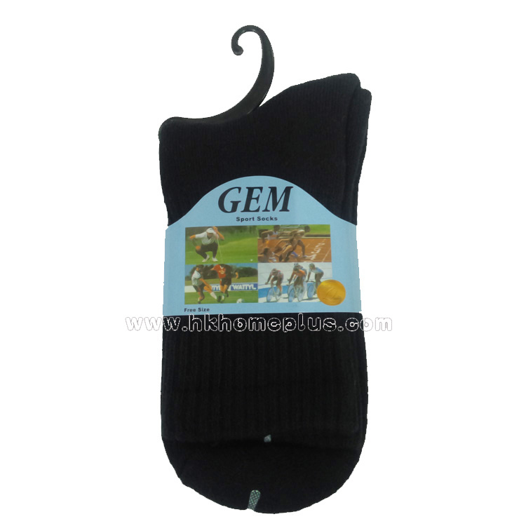 3對裝 Gem: 毛巾底綿運動襪