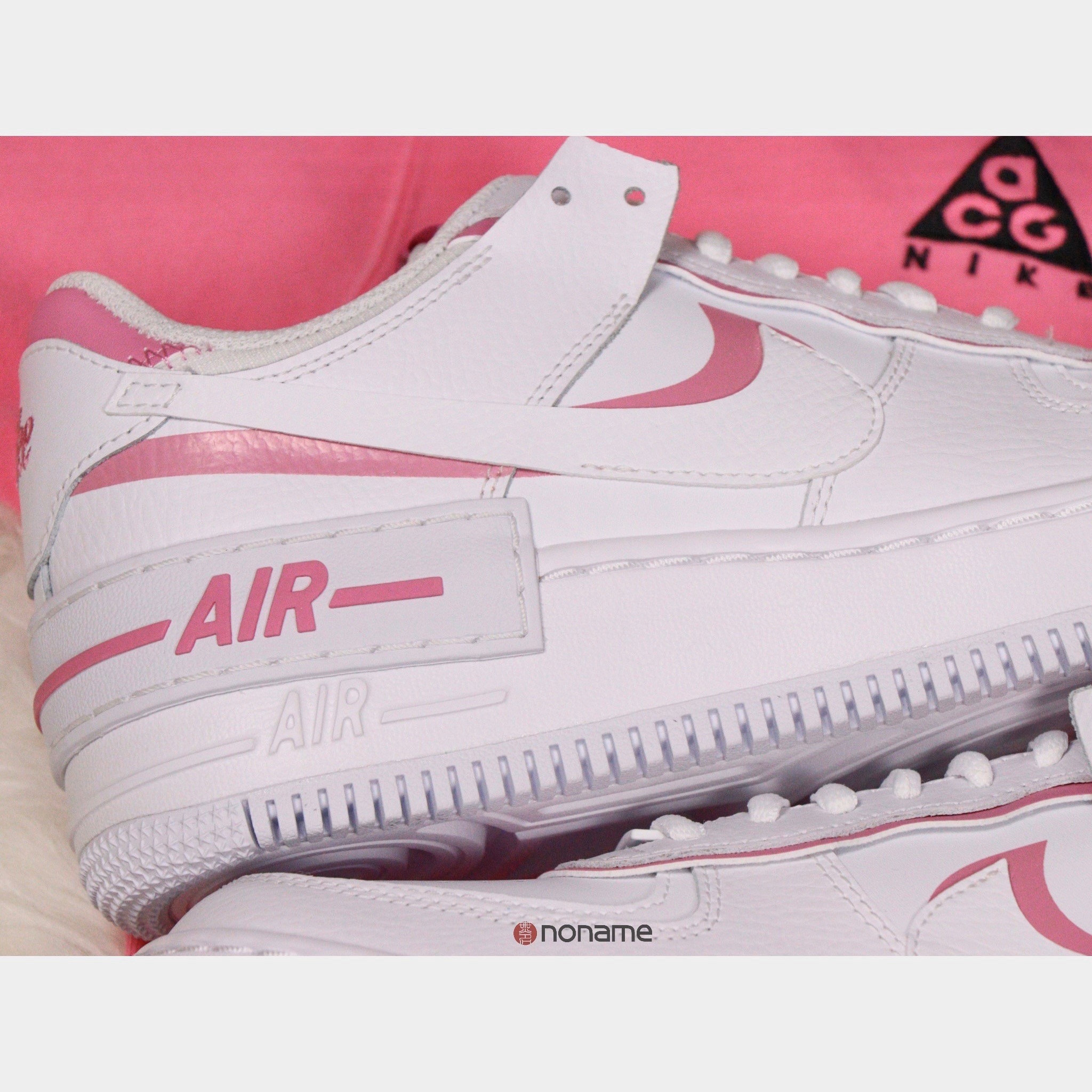Nike Air Force 1 Shadow 桃粉色AF1 (女生)