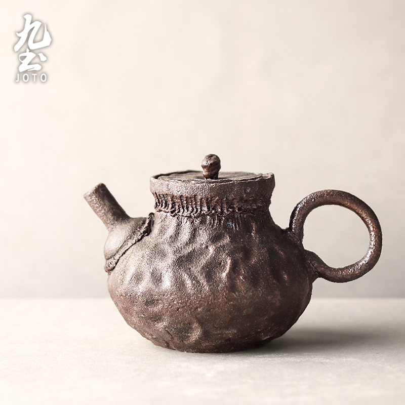 新羅土器 長頸壺 】 ＊東京国立博物館台付長頸壺 同手 F1124D