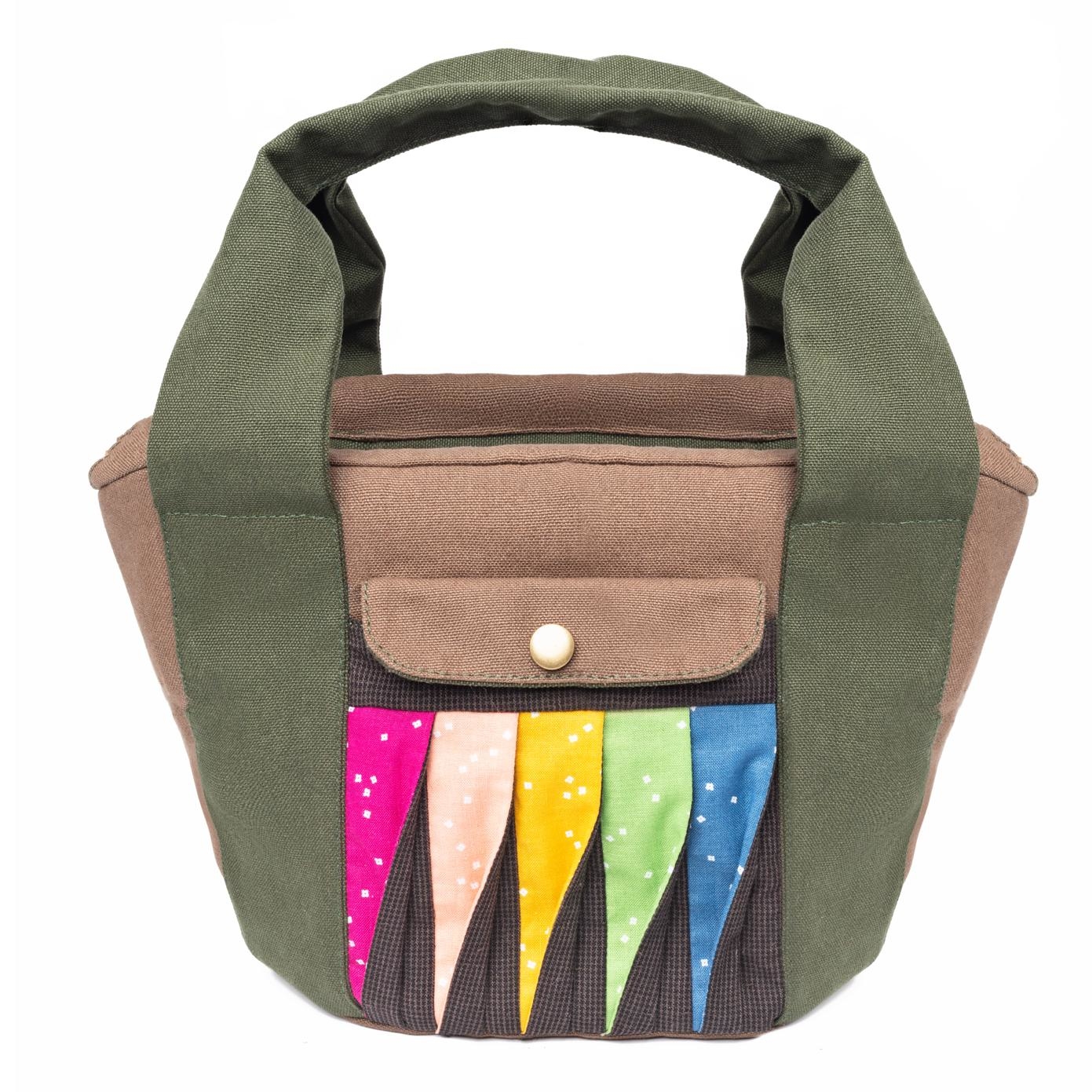 彩虹旋轉口袋手提袋(材料包)