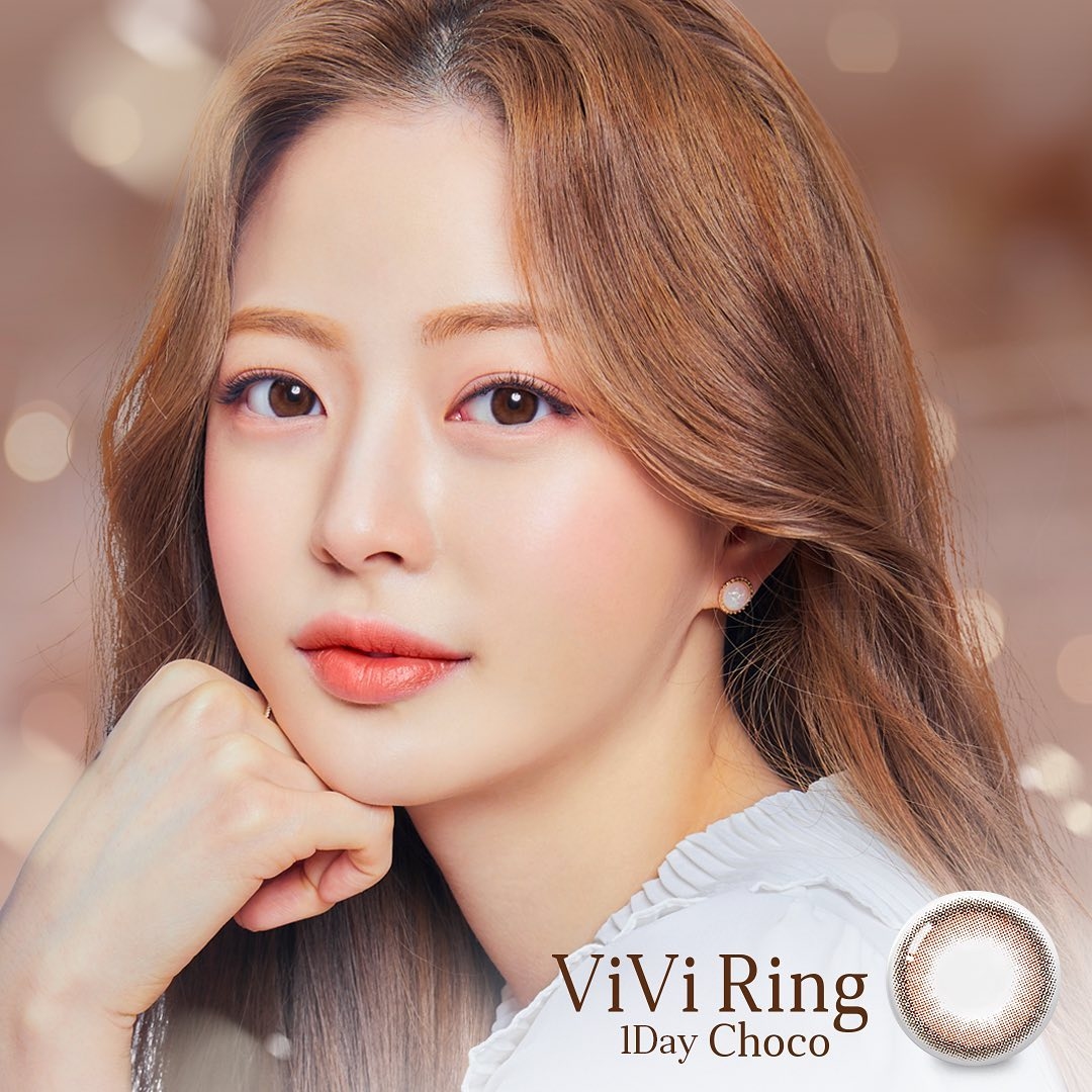 2+1 [ OLENS ] Vivi Ring #Choco 1-day /20p
