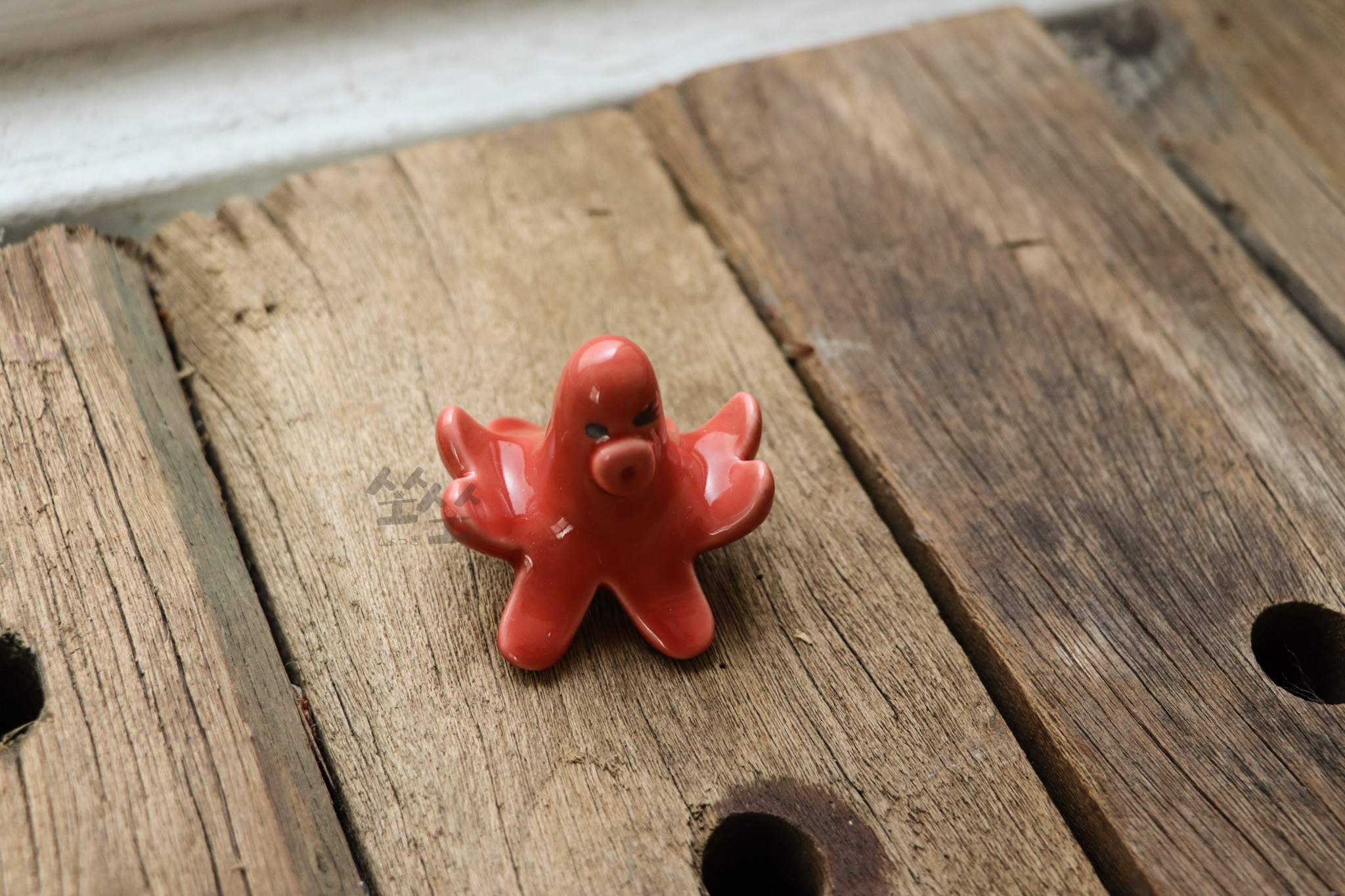 手作 深夜食堂 章魚香腸造型筷架