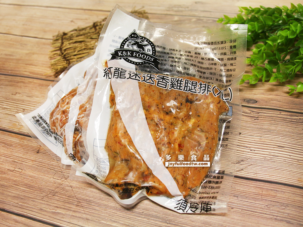 迷迭香雞腿排-紅龍-210克