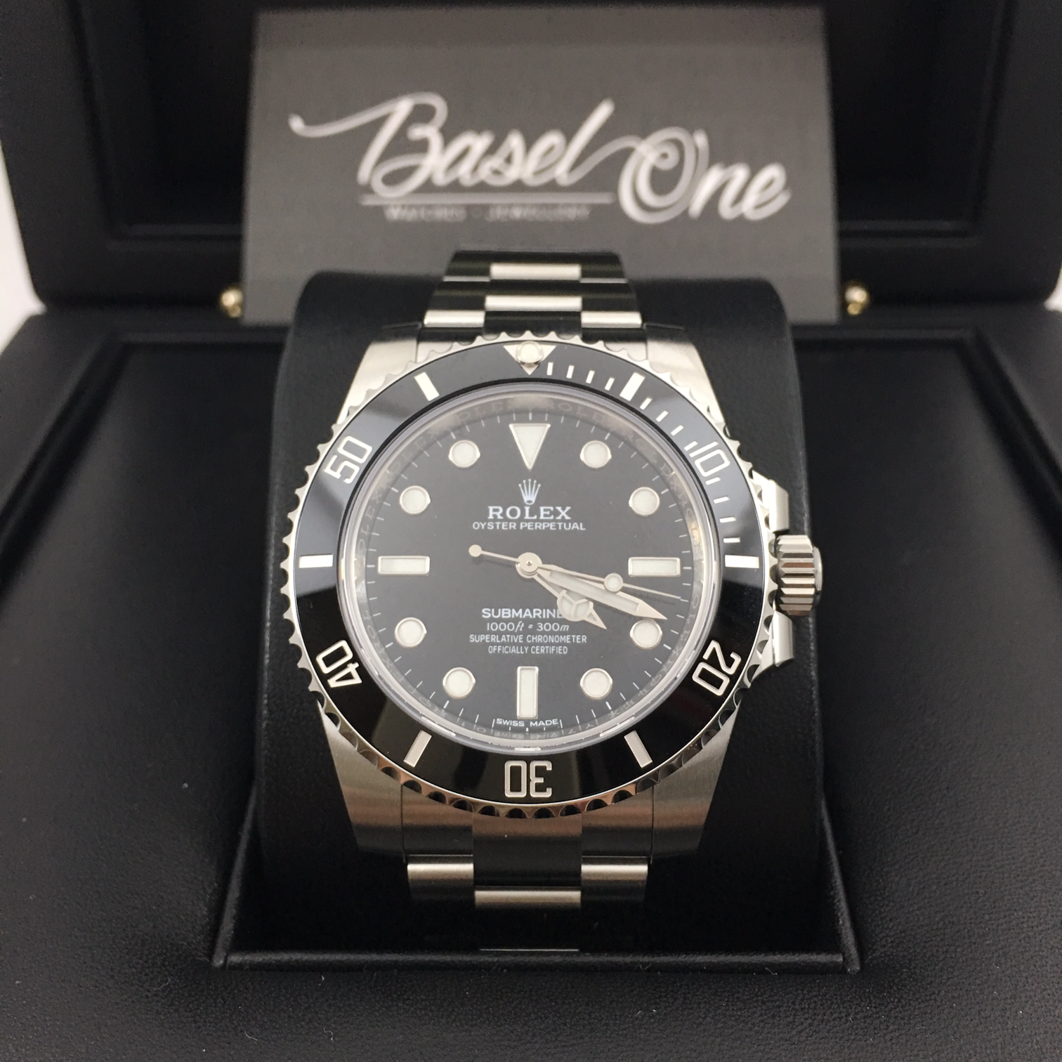Rol114060 no date OYSTER PERPETUAL SUBMARINER BLACK 40m