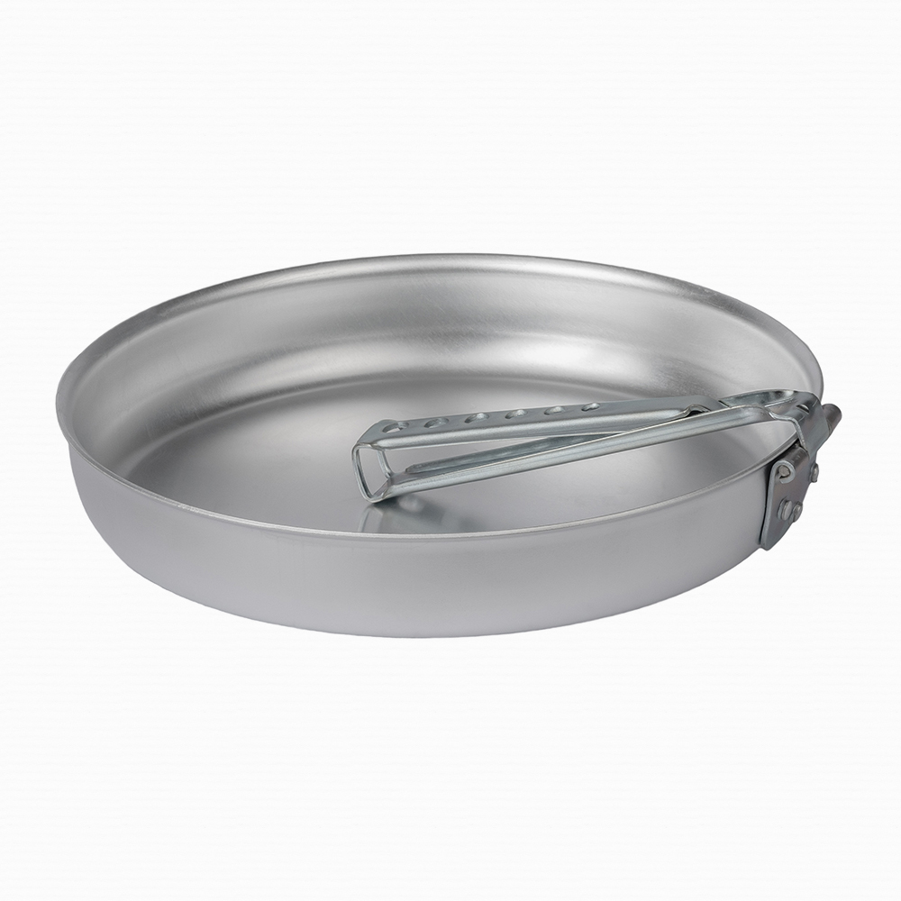 Trangia 307242 724-22 超輕鋁折疊把手平底煎鍋