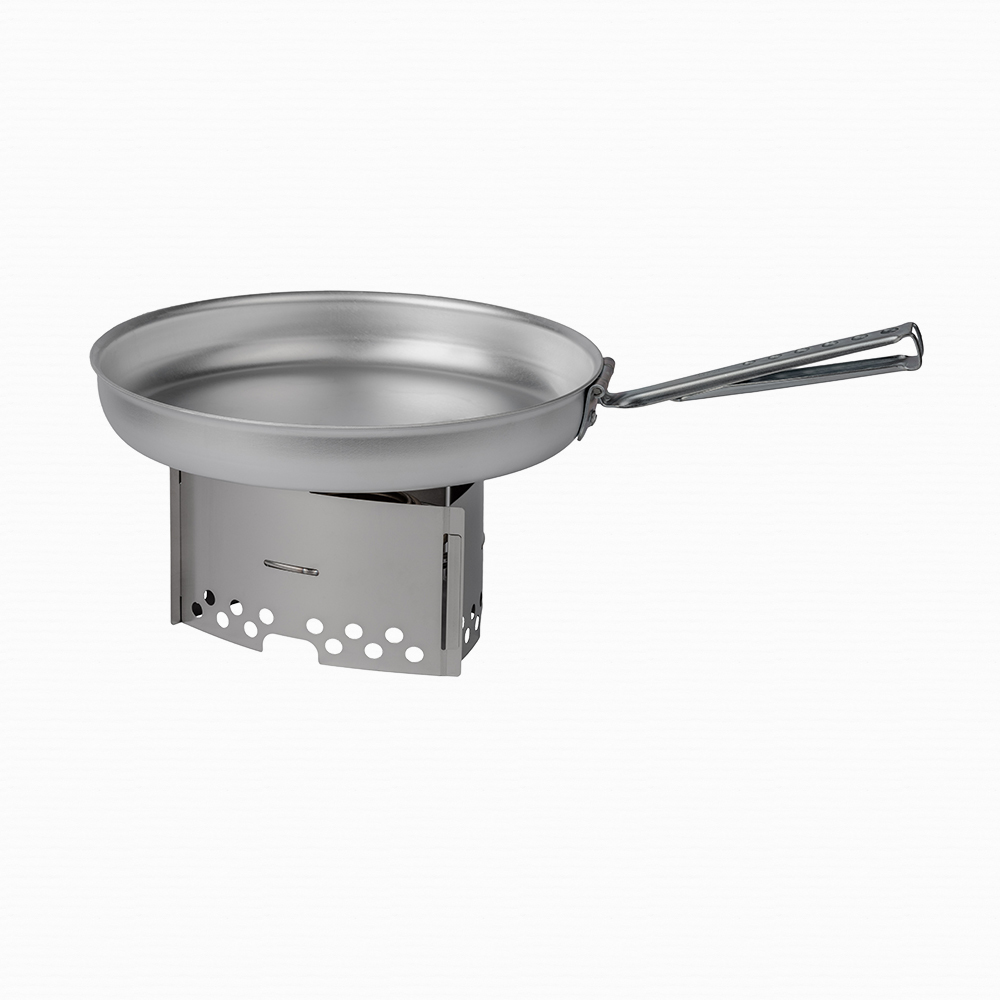 Trangia 307240 724-20 超輕鋁折疊把手平底煎鍋