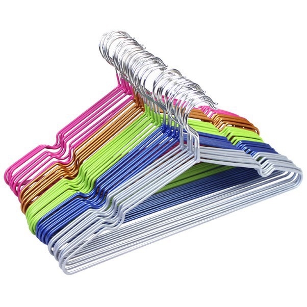 TRENY 防鏽保護膜防滑衣架 - 10支