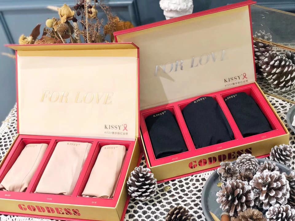 Kissy女生內褲三入禮盒