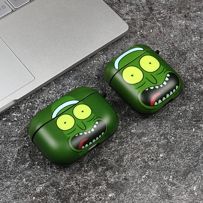 Custom Airpods Cover Airpods Rick E Morty Cover Airpods Rick E