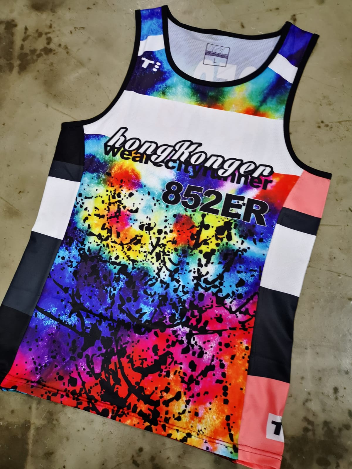 Technical03 Hongkonger幻彩跑步背心