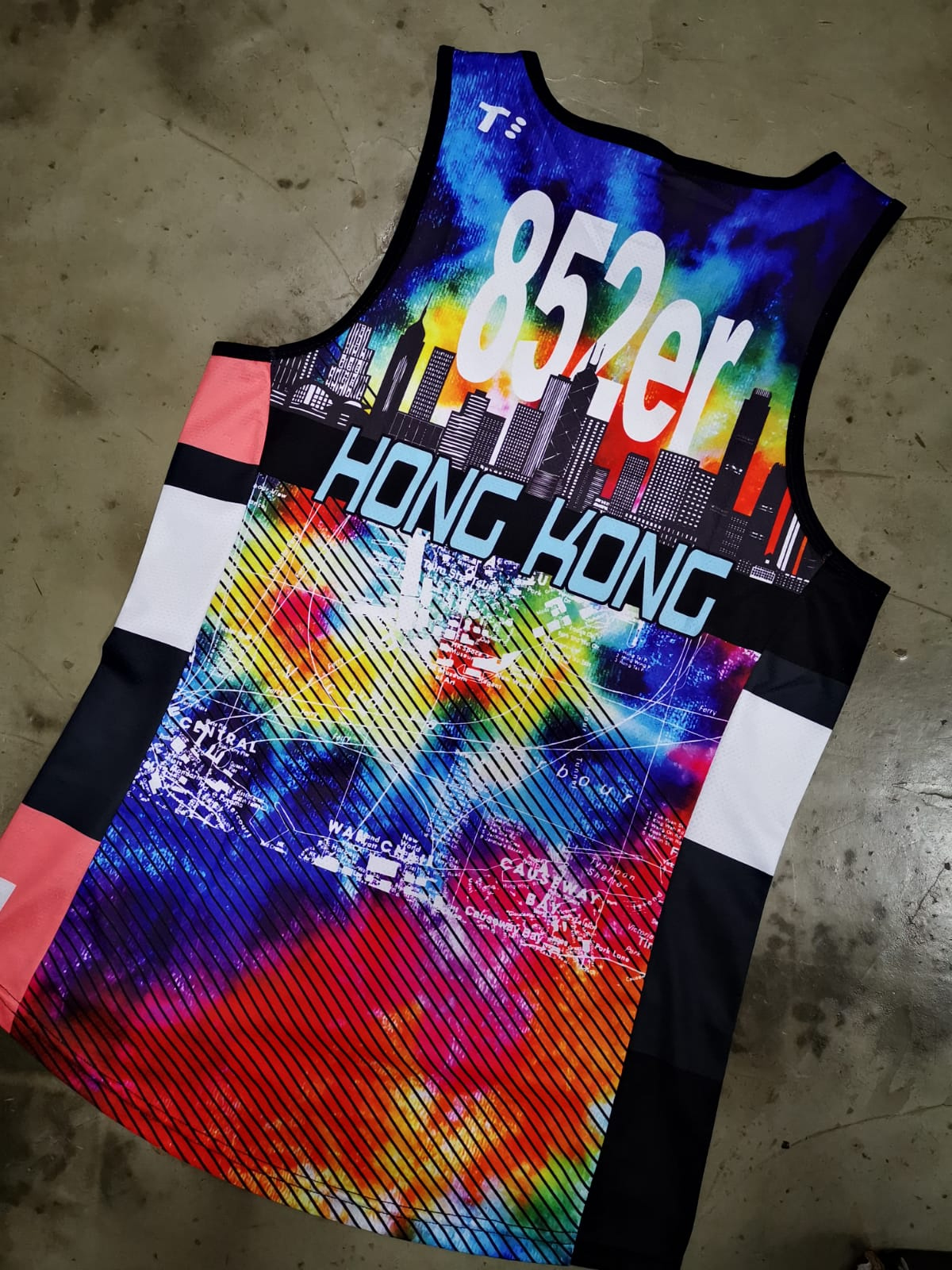 Technical03 Hongkonger幻彩跑步背心