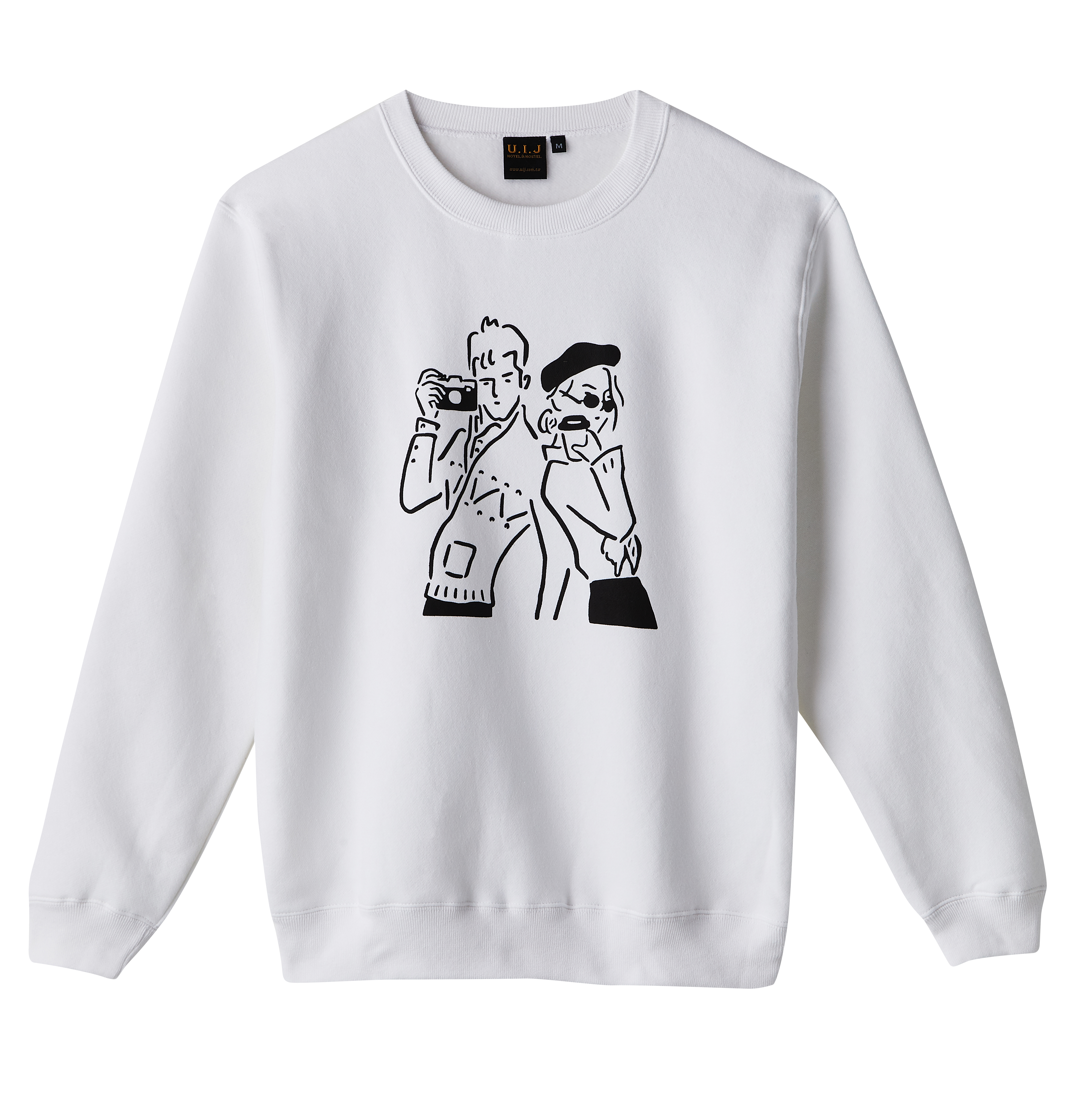 Mr. Travel & Ms. Coffee 大學T