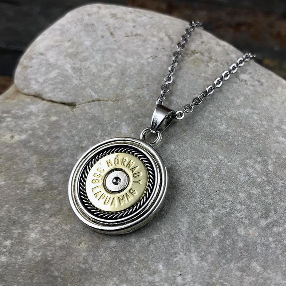 美國 Bullet - 338麥格農 狙擊槍子彈項鍊