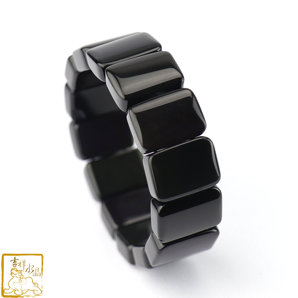 Raimbow Obsidian bracelet 20mm (eliminate negative)