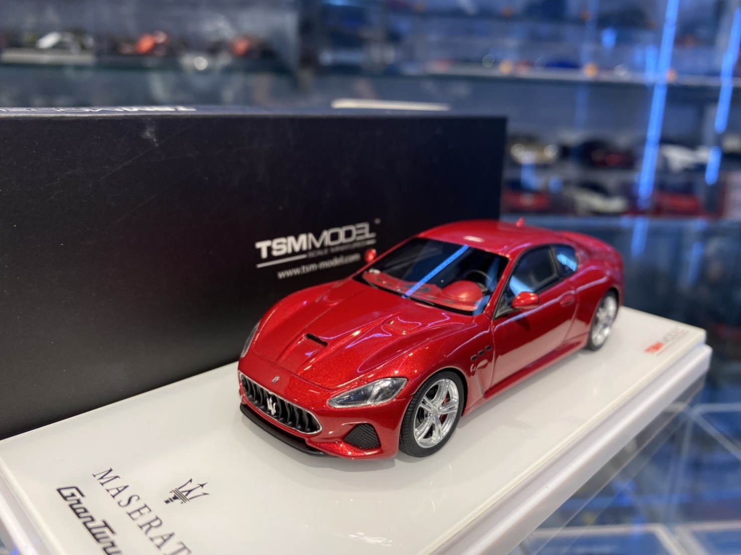 TSM TSM430396 Maserati GranTurismo MC Red 1/43 (Resin)