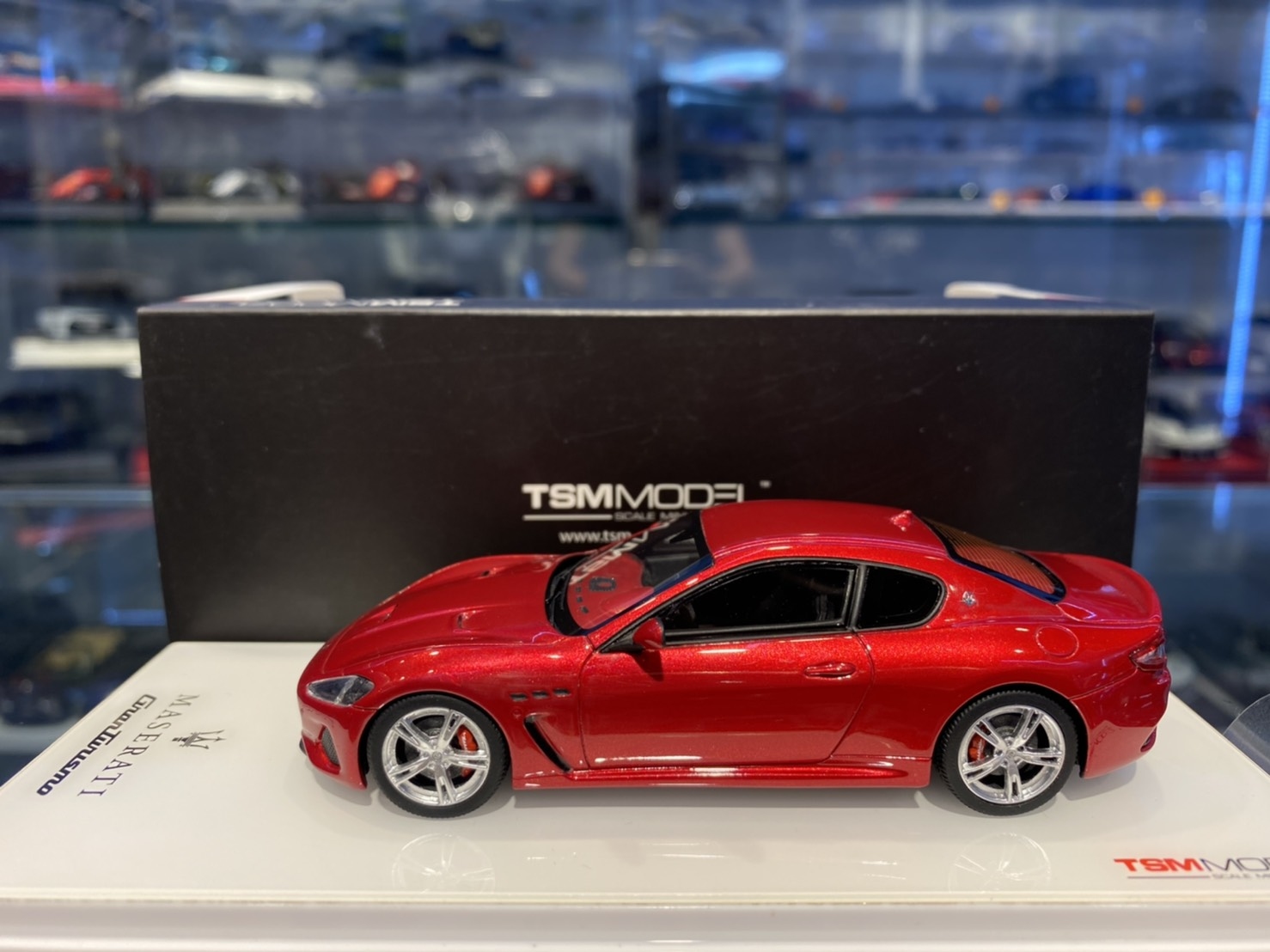 TSM TSM430396 Maserati GranTurismo MC Red 1/43 (Resin)