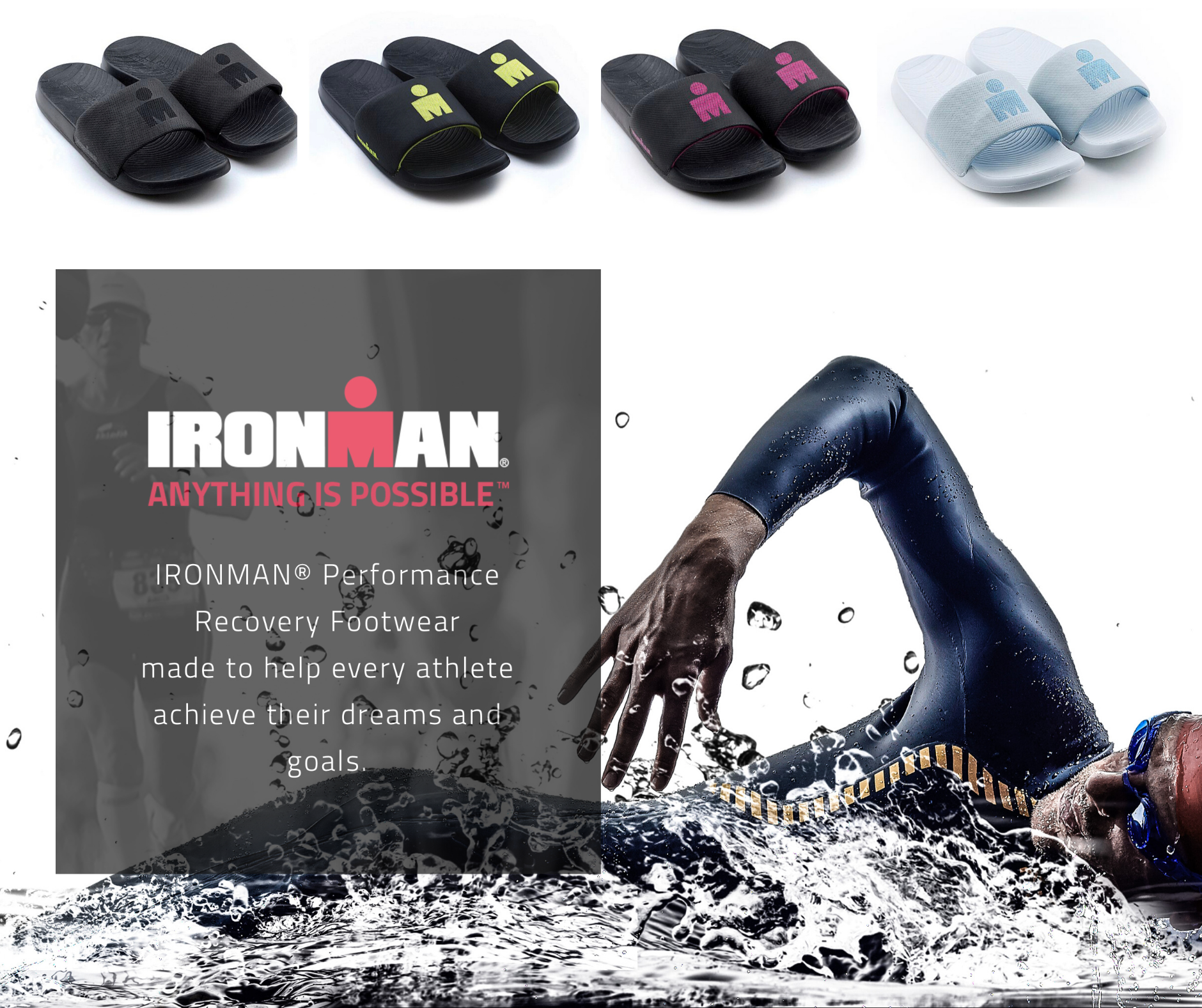 Ironman Recovery footwear
