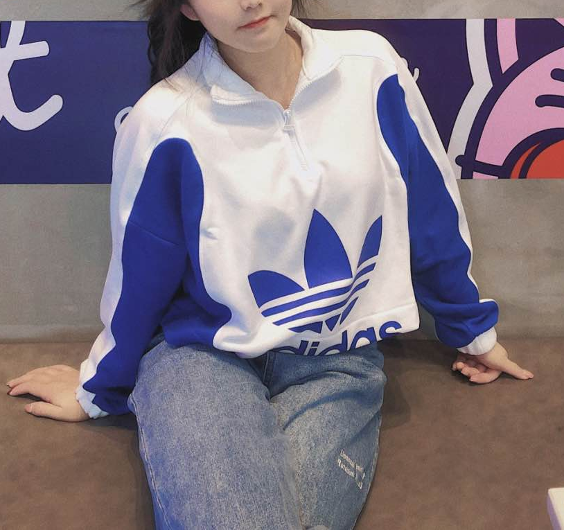 womens adidas half zip