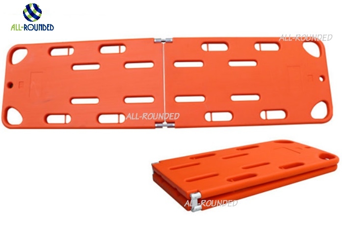 折疊長背板 Spinal Board 對折款 運動急救擔架-附飛機扣固定帶