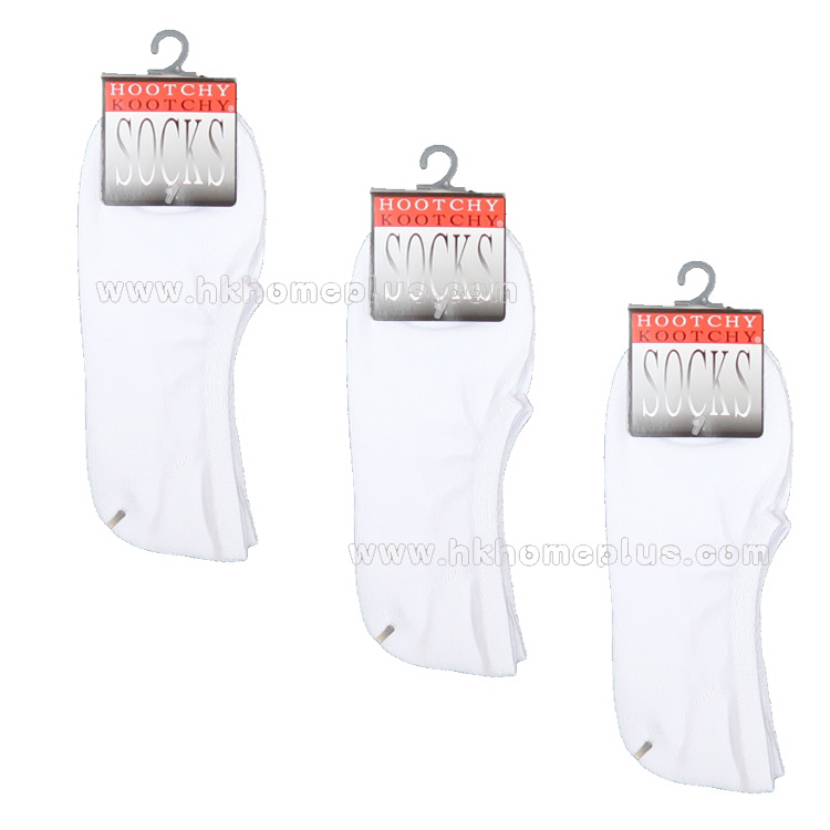3對裝 Hootchy Kootchy: 大人超低襪船 (F / 28-30 碼)