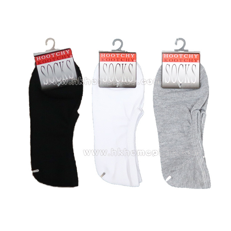 3對裝 Hootchy Kootchy: 大人超低襪船 (F / 28-30 碼)