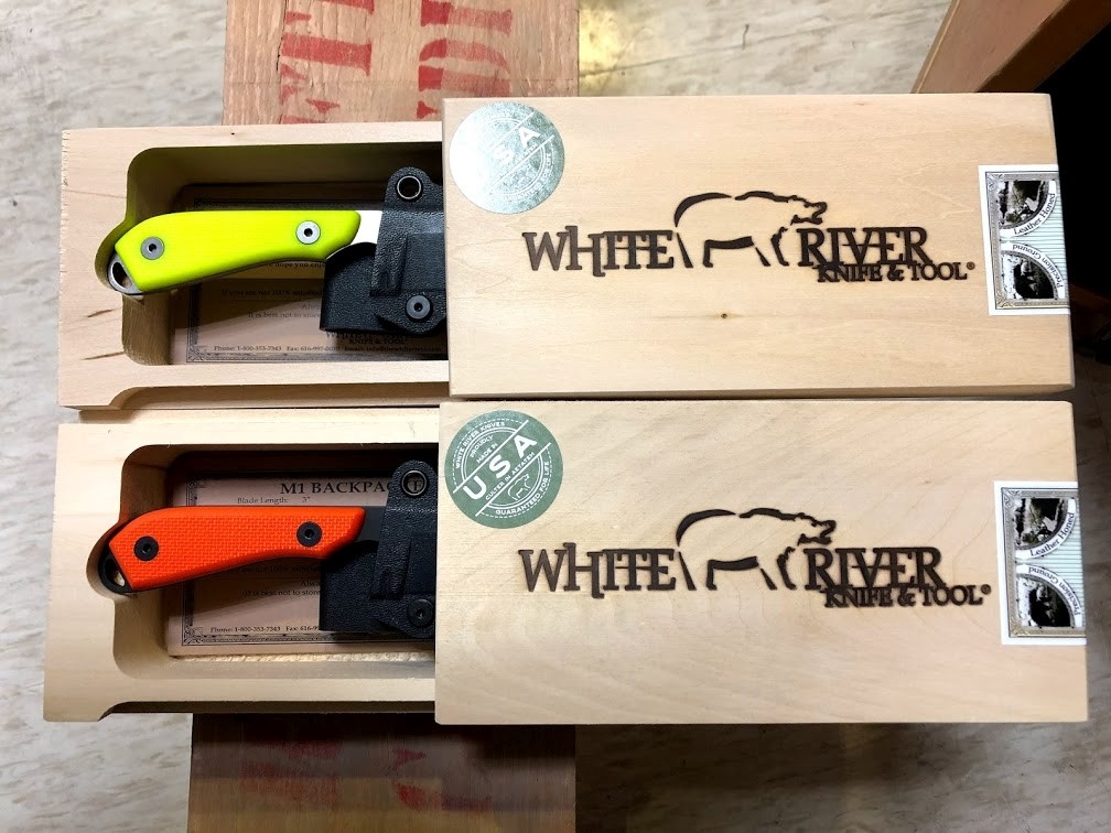 White River Knife And Tool 白河刀具 M1 背包客專業版/G10