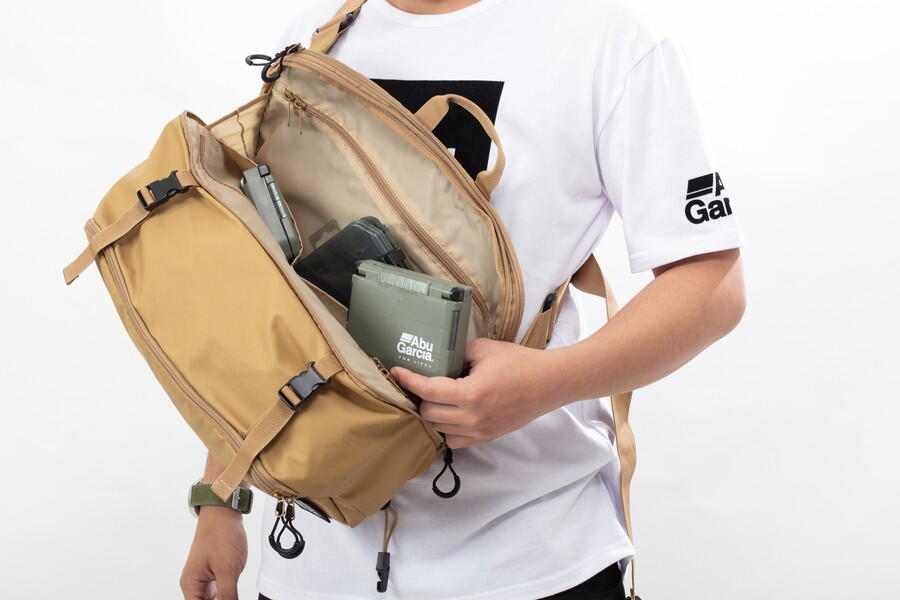 ABU GARCIA Abu Commuter Sling Bag Beige Boxes & Bags buy at