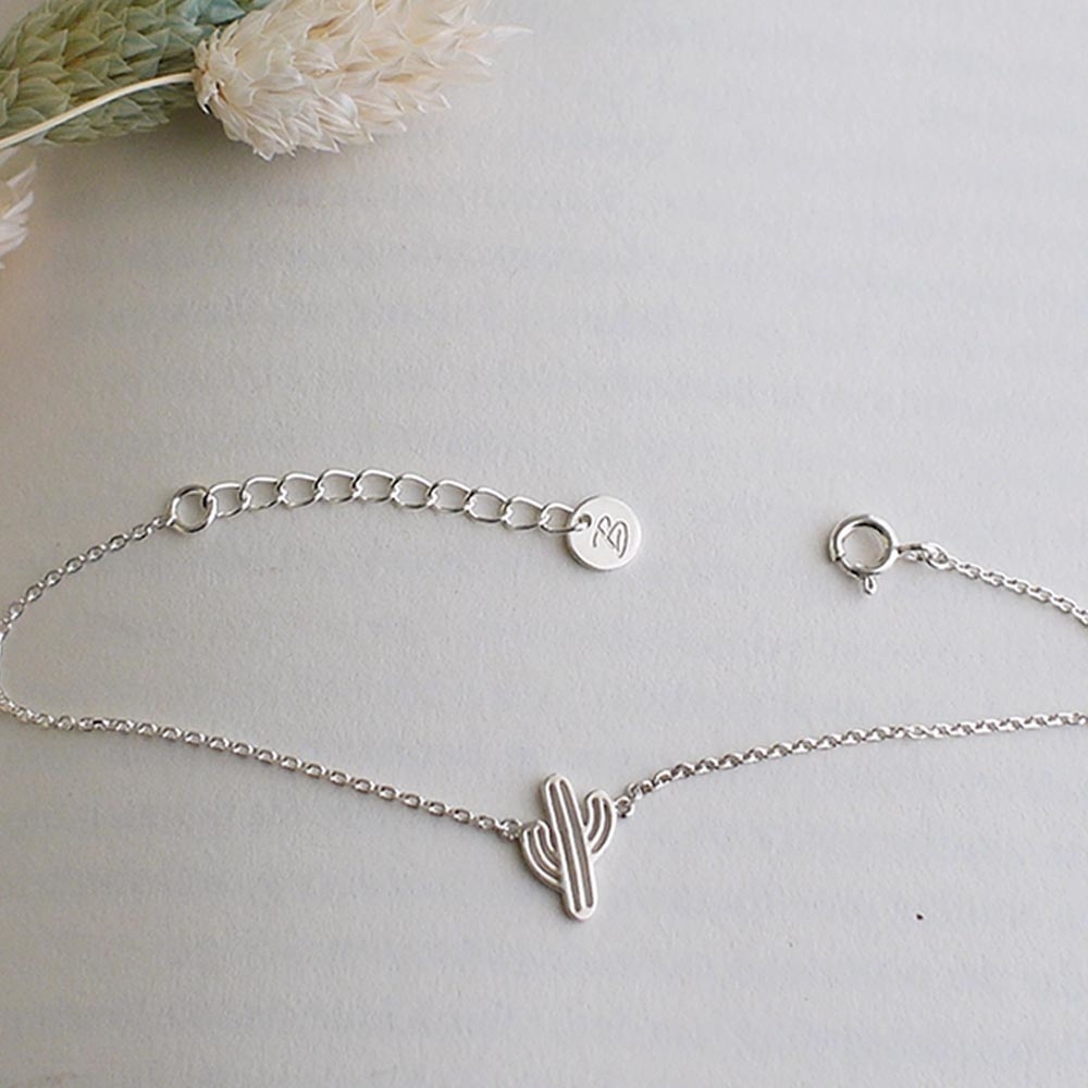 仙人掌純銀手鍊/SB934N