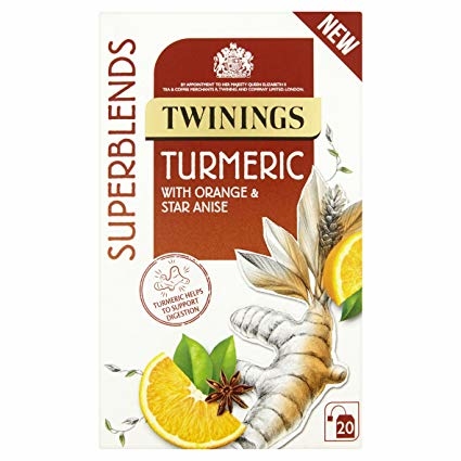 Twinings 超級版 Turmeric 薑黃健胃茶 (20茶包)
