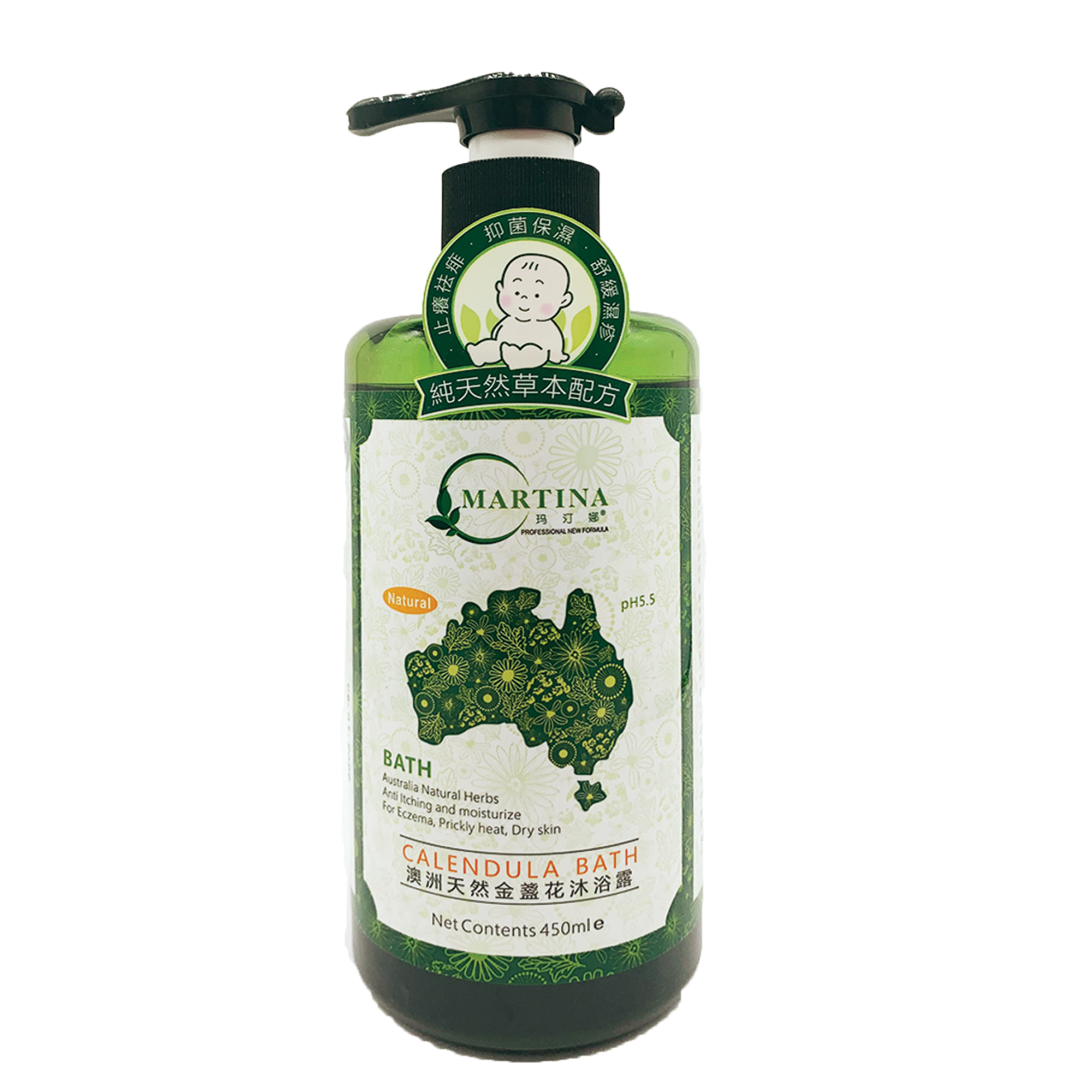 Martina 天然金盞花沐浴露 (450ml) (BC094)