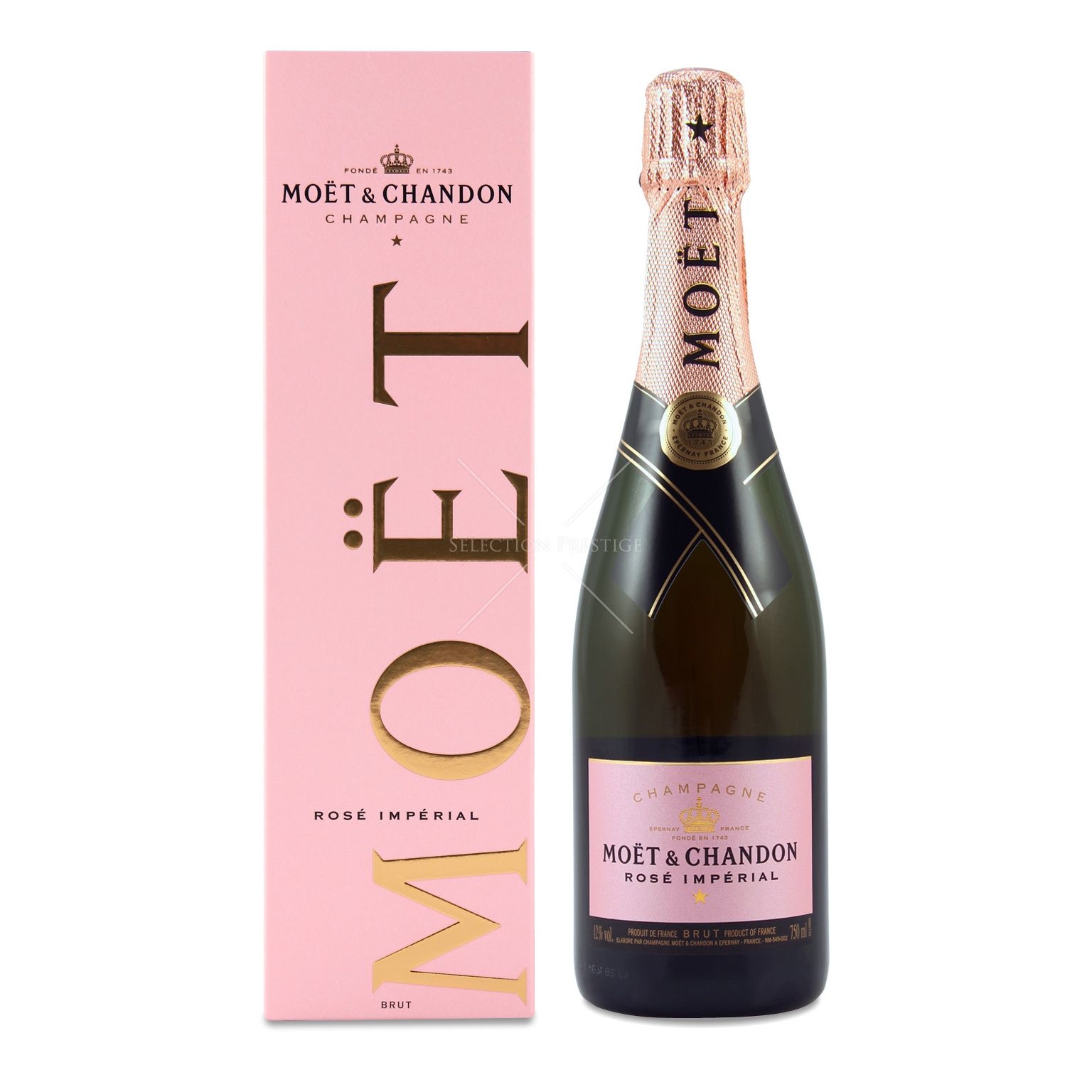 Moet & Chandon Rose Imperial NV with Gift Box