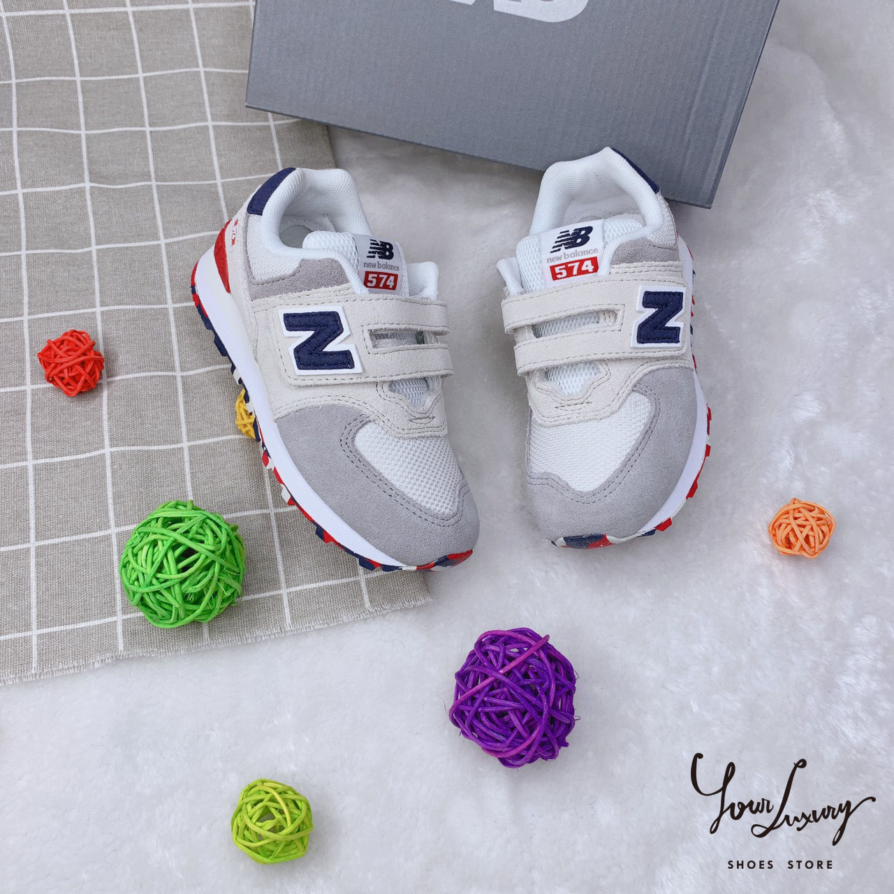 【Your Luxury】現貨 New Balance NB 574 996系列 兒童 男女童鞋 小童 中童 魔鬼氈  新款