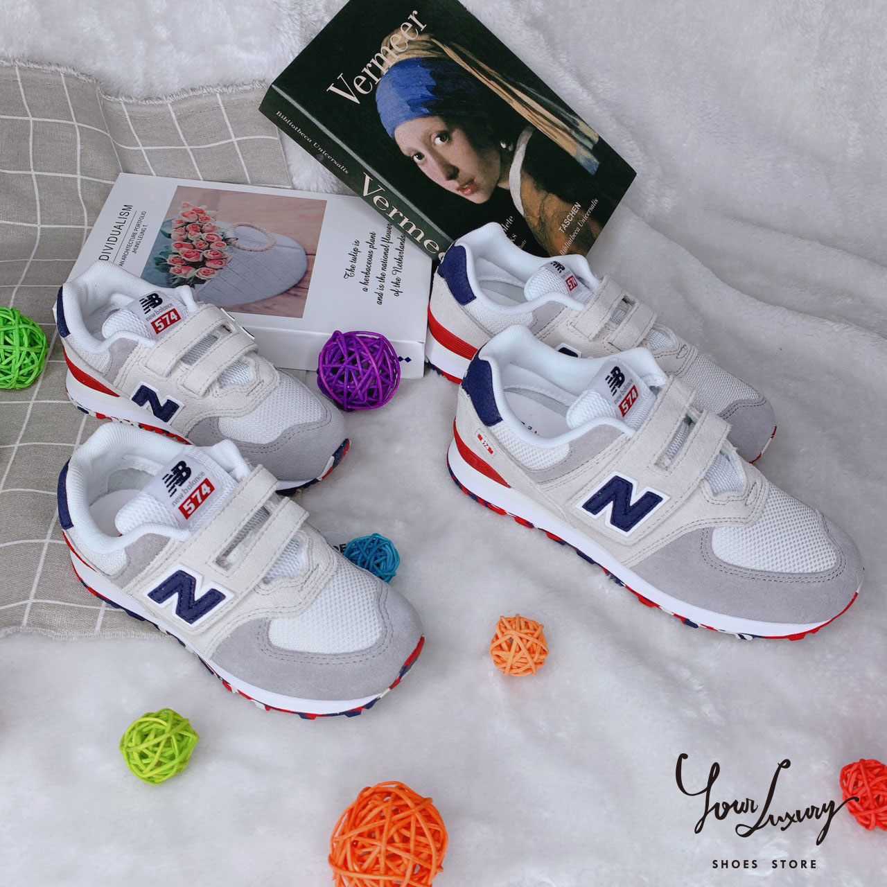 【Your Luxury】現貨 New Balance NB 574 996系列 兒童 男女童鞋 小童 中童 魔鬼氈  新款