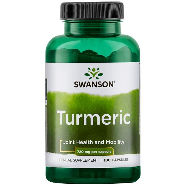 【 Swanson 】Turmeric 薑黃素 720 mg*100顆