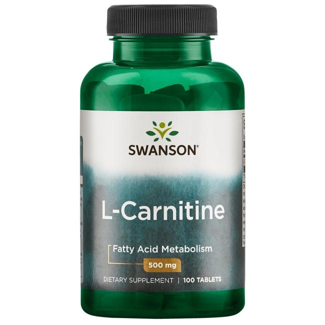 【Swanson】 L-Carnitine 左旋肉鹼 卡尼丁 500mg 100顆