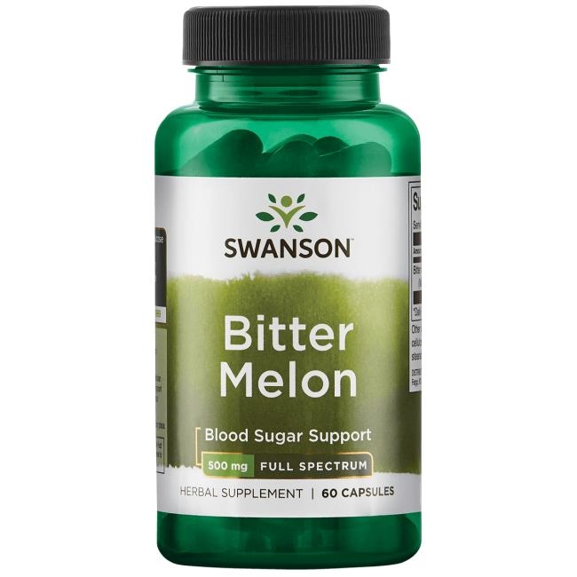 【 Swanson 】苦瓜 Bitter Melon 500mg 60顆