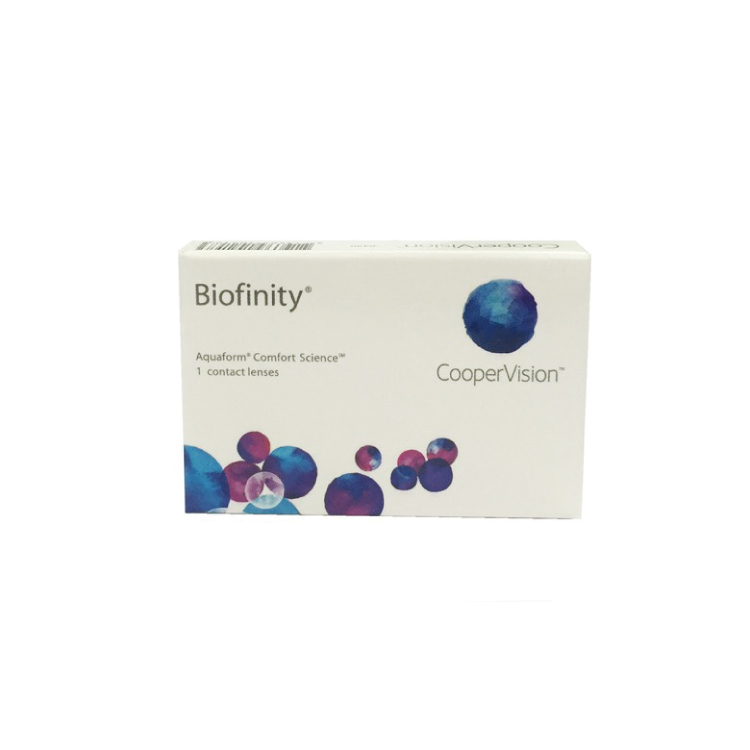 酷柏佰視明矽水膠透明月拋  1片裝/盒