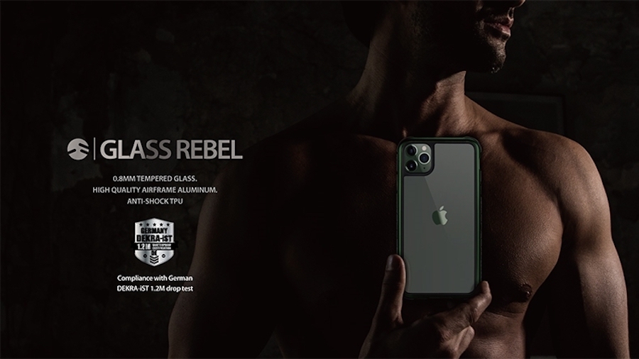 Switcheasy GLASS REBEL iPhone 11 / Pro / Pro Max・軍規防摔玻璃手機保護殼